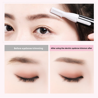 Electric eyebrow trimming knife