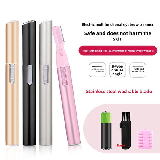 Electric eyebrow trimming knife