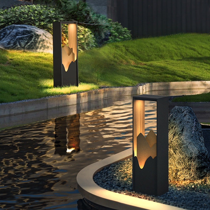 Zen-inspired landscape lights