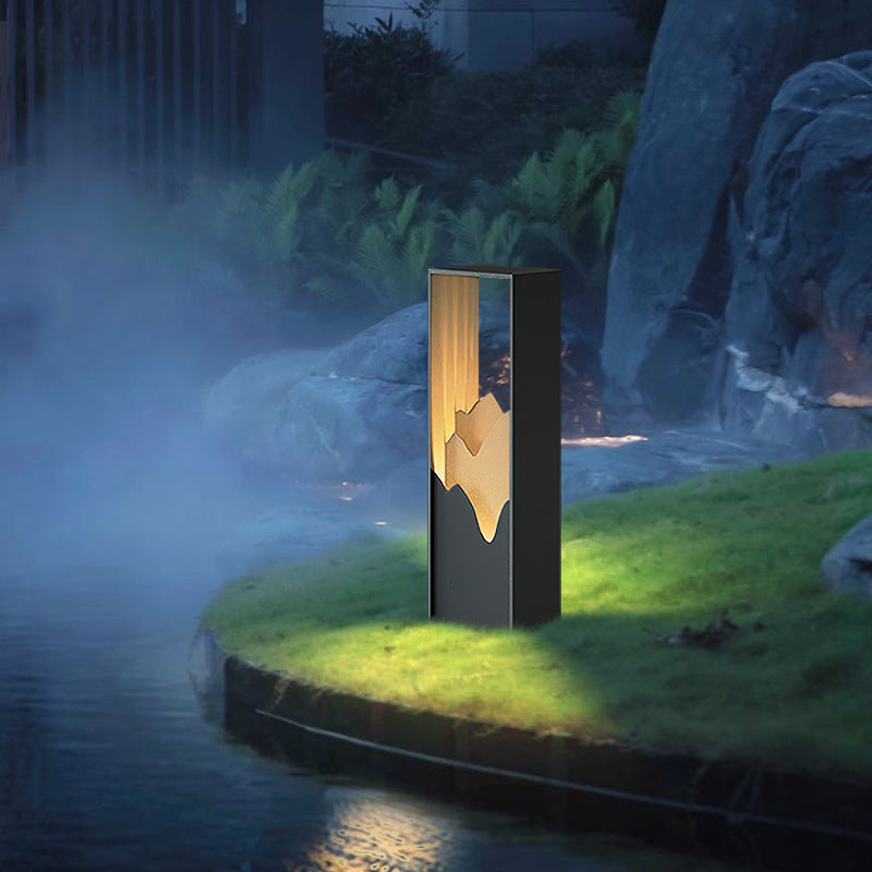 Zen-inspired landscape lights