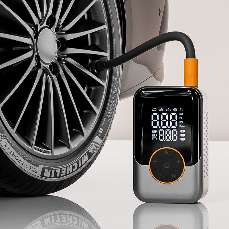 Portable Wireless Car Air Pump with Digital Display