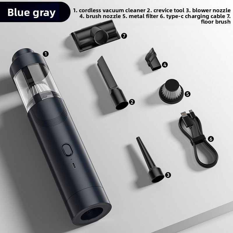 Wireless car-mounted brushless vacuum cleaner