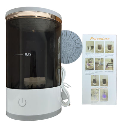 Electric brush cleaner