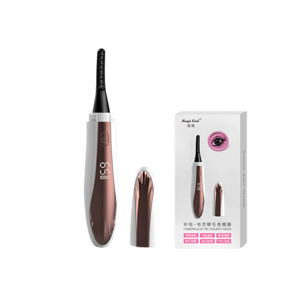 Electric curling device for eyelashes