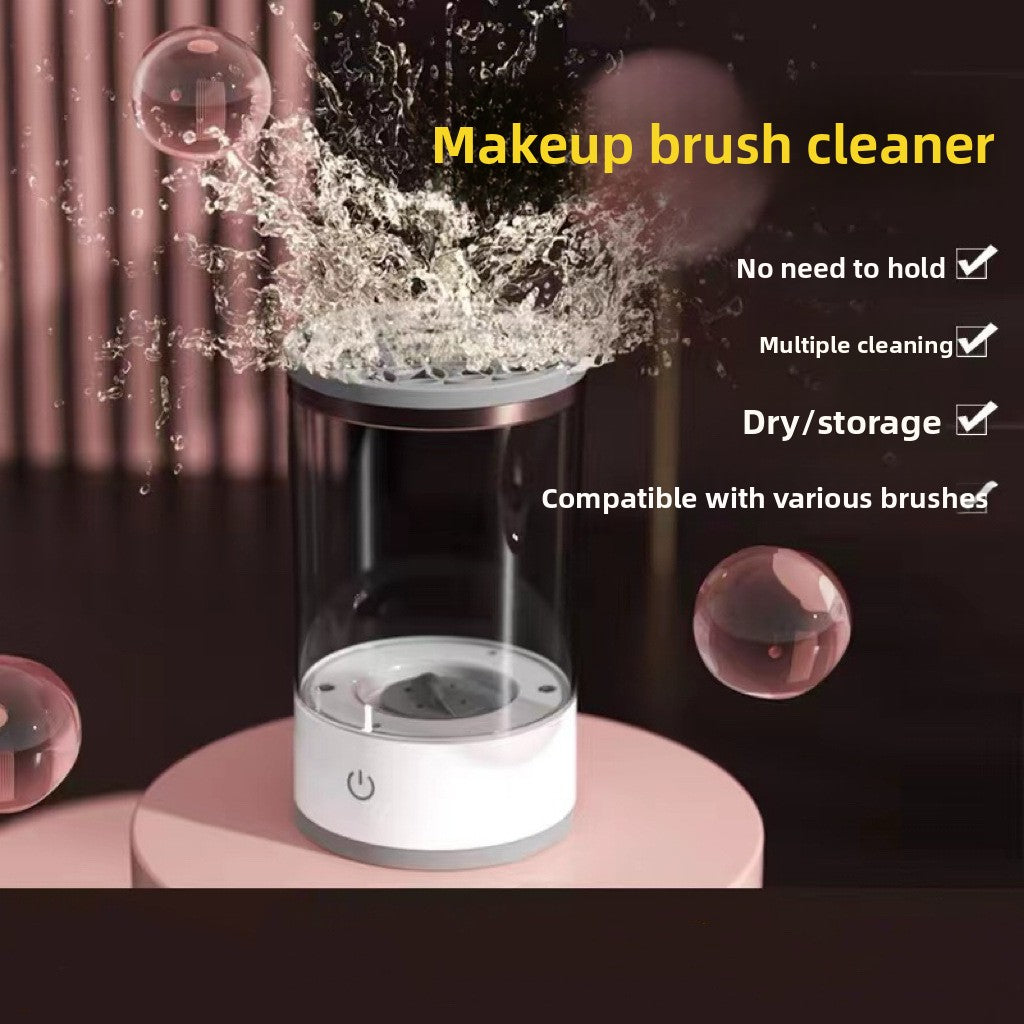 Electric brush cleaner