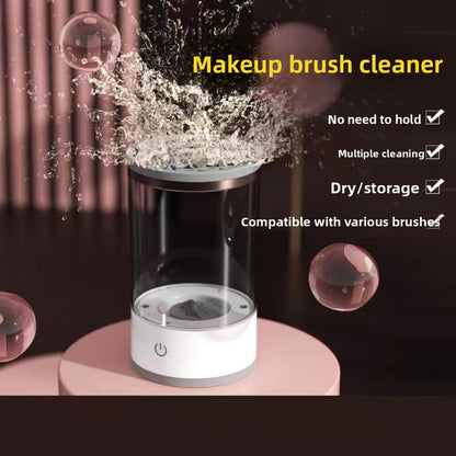 Electric brush cleaner