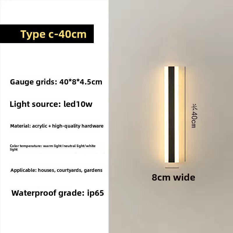 LED Strip Wall Light